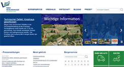 Desktop Screenshot of kreis-recklinghausen.de